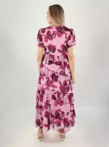 Vero Moda frill hem dress parfait pink/juna - Dresses and tunics - 141030 - 2