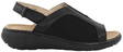 Emma Sandals 444-1663, Black - Women's sandals - 123210 - 1