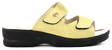 Golden Fit Mules 714 yellow suede - Women's work shoes - 127180 - 1