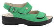 Goldenfit Sandals Verde 696 Suede - Women's work shoes - 127960 - 1