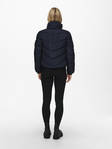 JDY Lightweight Quilted Jacket short, dark blue - Women's light winter jackets - 129270 - 5