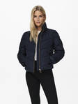 JDY Lightweight Quilted Jacket short, dark blue - Women's light winter jackets - 129270 - 1