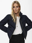 JDY Lightweight Quilted Jacket short, dark blue - Women's light winter jackets - 129270 - 3