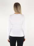 JJXX Shirt rib bright white - Women's long sleeved shirts - 134670 - 2