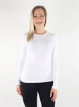 JJXX Shirt rib bright white - Women's long sleeved shirts - 134670 - 1