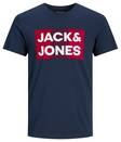 Jack & Jones Boy's T-Shirt Corp logo, blue, gray - Men's T-shirts - 127910 - 2