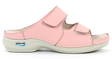 Nursing Care Machine Washable Work Shoes Leather, Light Pink - Women's work shoes - 122670 - 1