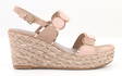 Marco Tozzi Wedge Sandals 28342-28, nude - Women's sandals - 131100 - 1