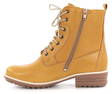 Migant Women's Leather Ankle Boots L920-22, Yellow - Women's ankle boots - 129380 - 2