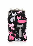 Nabo purse with shoulder strap K561 kitty pink - Wallets - 136100 - 2