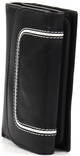 Leather wallet NK297, black/white - Wallets - 127990 - 3