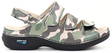 Nursing Care Machine Washable Sandals leather WG18F79 camouflage - Women's work shoes - 132520 - 1