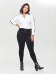 Only Carmakoma Jeans hw, Black - Women's jeans - 122770 - 2