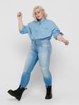 Only Carmakoma Dress Shirt, Light Blue - Women's shirts and blouses - 128500 - 3