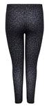 Only Carmakoma Leggings Elyse, black/leo - Leggings - 131930 - 2