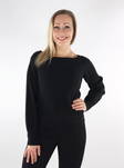 Only Off shoulder Sweater black - Women's knitwear - 134550 - 1