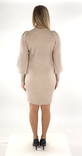 Only Knitted Dress Mocha meringue - Women's knitwear - 134310 - 2