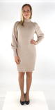 Only Knitted Dress Mocha meringue - Women's knitwear - 134310 - 1