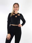 Only Shirt black - Women's long sleeved shirts - 134680 - 1