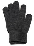 Pieces Gloves Touchscreen New Buddy, black, gray - Women's beanies and gloves - 129170 - 3