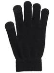 Pieces Gloves Touchscreen New Buddy, black, gray - Women's beanies and gloves - 129170 - 2