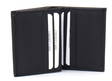 Leather Wallet WO-25 black - Wallets - 133260 - 2