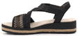 Rieker Sandals 61764-00 black multi - Rieker women`s sandals - 133480 - 2