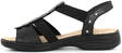 Rieker Sandals 64580-00, Black - Rieker women`s sandals - 130140 - 2