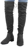 S.Oliver Thigh Boots 25500-23, Gray - Women's boots - 124280 - 2