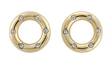 Snö of Sweden Earrings Thursday gold/clear - Earrings - 130320 - 1