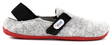 Suomi Kenkä Barefoot Shoes, Grey/Red - Men's slippers - 129680 - 1