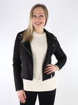 Vero Moda Women's Jacket short faux black - Women's leather- and pu-jackets - 135130 - 1