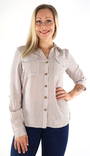 Vero Moda Women's Dress Shirt Bumpy brown lentil - Women's shirts and blouses - 134040 - 1