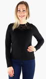Vero Moda Shirt Jade Milla black - Women's long sleeved shirts - 132550 - 1