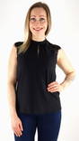 Vero Moda Top Milla lace black - Women's tank tops - 132710 - 1