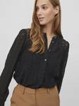 Vila women's shirt blouse black - Women's shirts and blouses - 135010 - 4