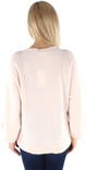 Vila Knitted Shirt Estoni bird 7/8, Rose - Women's knitwear - 122200 - 2