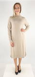 Vila Knitted Dress Ril crewneck natural - Women's knitwear - 131840 - 1