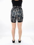 Only Play women's training shorts Font-2 HW black / walnut - Women's sports shorts - 135830 - 2