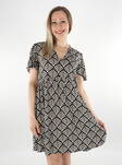 JDY dress Starr Life V-neck black/02-24 - Dresses and tunics - 136110 - 1