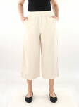 Vila women's culottes HW super light natural - Women's trousers - 136210 - 1