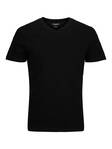 Jack&Jones men's t-shirt Organic V-neck black - Men's T-shirts - 136220 - 4
