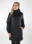 JDY Women's Lightweight Quilted Jacket Ebonie Long Phantom - Women's light winter jackets - 136890 - 1