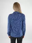 Vila women's dress shirt Bijou blue/tri - Women's shirts and blouses - 137380 - 2