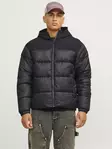 Jack&Jones men's winter jacket Moon Puffer black - Men's jackets - 137390 - 1