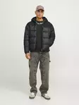 Jack&Jones men's winter jacket Moon Puffer black - Men's jackets - 137390 - 2