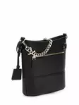 Guess Shoulder Bag Silvye Black - Handbags - 137650 - 2