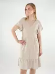 Only stretch dress V-Neck nacreous cloud - Dresses and tunics - 138440 - 1