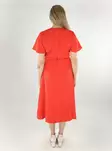 Vila wrap dress Wrap Midi poppy red - Dresses and tunics - 138610 - 2
