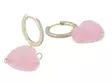 Snö of Sweden Earrings Sugar hearts gold/light pink - Earrings - 138770 - 2